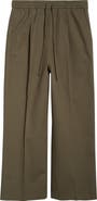 Fear of God Essentials Pleat Front Drawstring Cotton Twill Pants