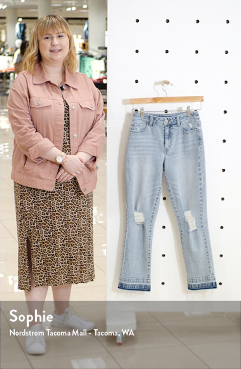 x Claudia Sulewski Ripped Mom Jeans, sales video thumbnail