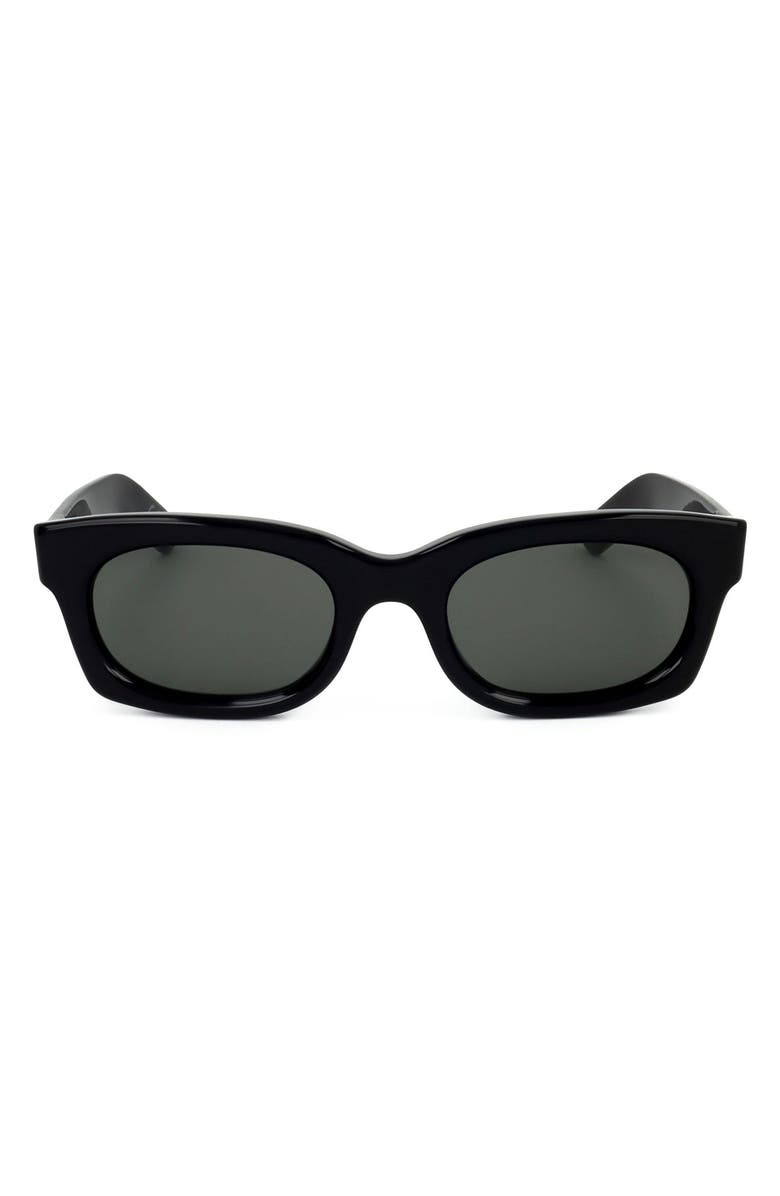 SUPER by RETROSUPERFUTURE<sup>®</sup> 53mm Wrap Sunglasses, Main, color, Black
