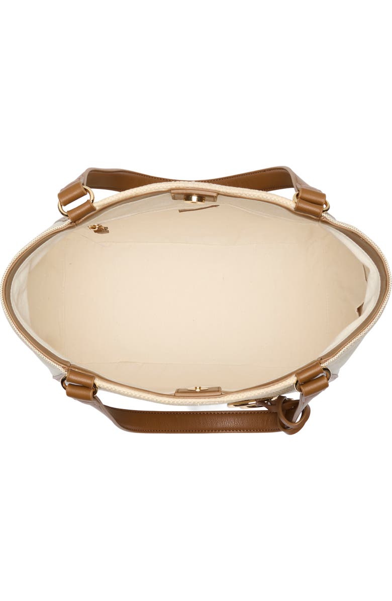 Dolce Vita Calix Tote, Alternate, color, Brown/ Ivory