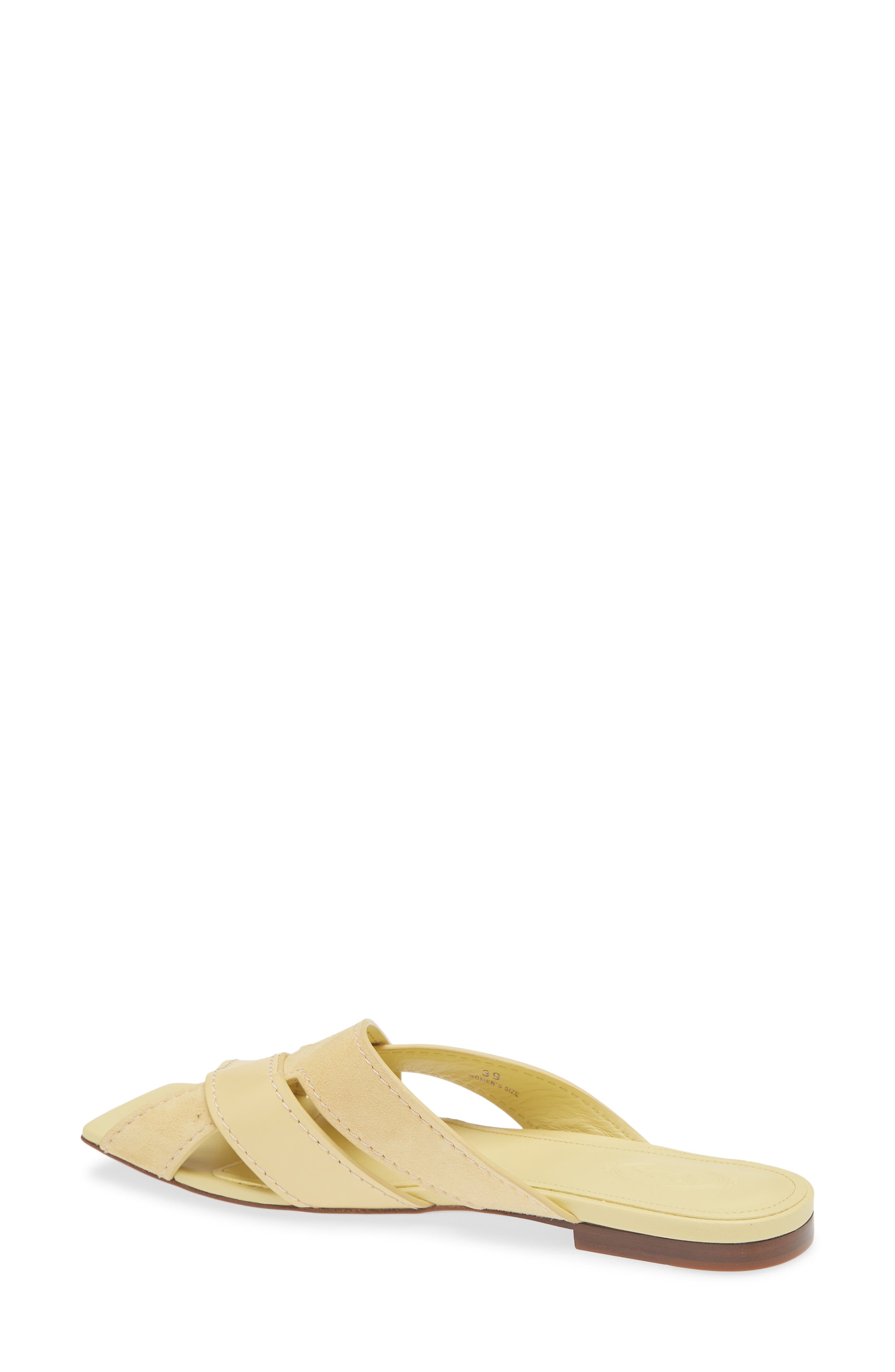 Tod's T-Bands Flat Sandal, Alternate, color, Flan