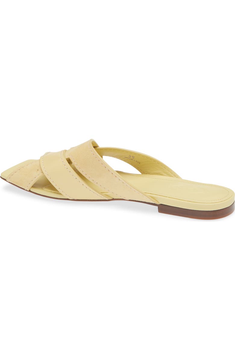 Tod's T-Bands Flat Sandal, Alternate, color, Flan