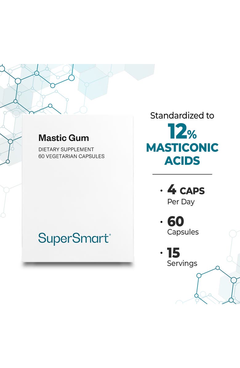SuperSmart Mastic Gum Supplement 2000mg, Alternate, color, NO COLOR