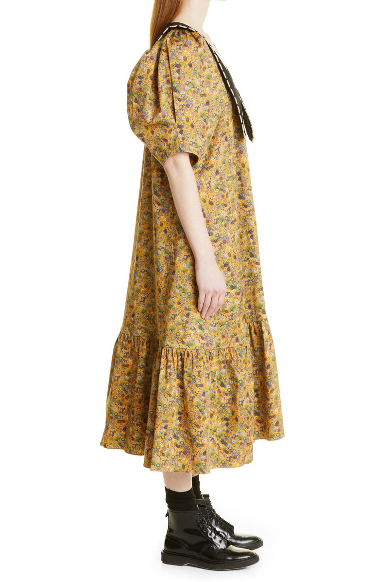 Kika Vargas Consuelo Midi Dress, Alternate, color,