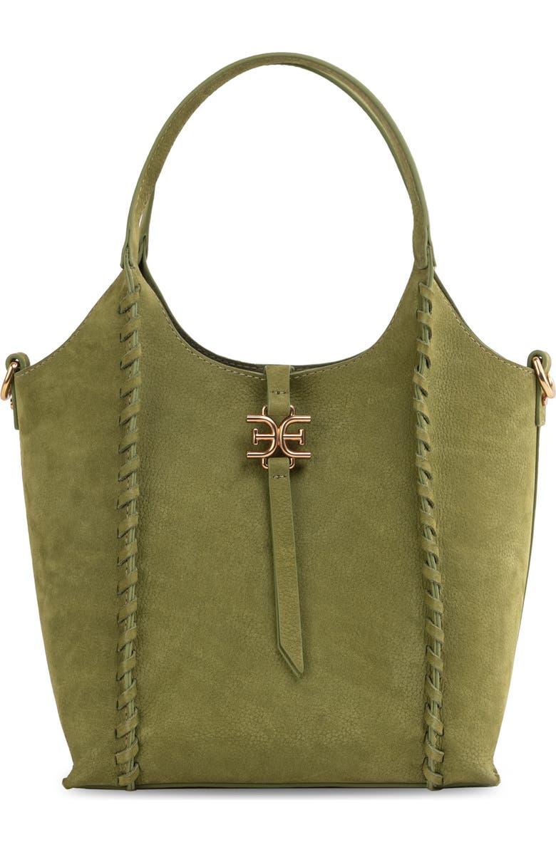 Sam Edelman Mini Sylvia Leather Crossbody Bag, Main, color, Pistachio
