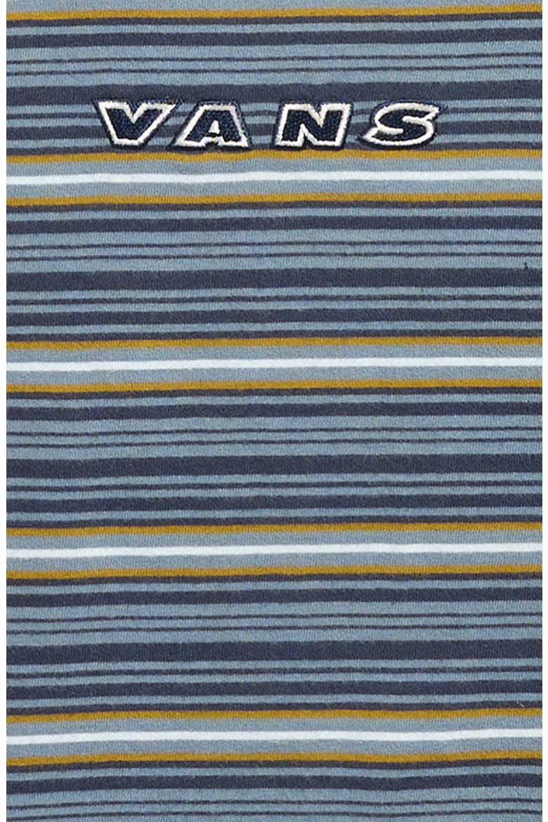 Kids' Cameron Stripe Cotton T-Shirt, Alternate, color, STORMY WEATHER/ PARISIAN NIGHT