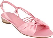 FERRAGAMO Sabina Mirrored Heel Slingback Sandal