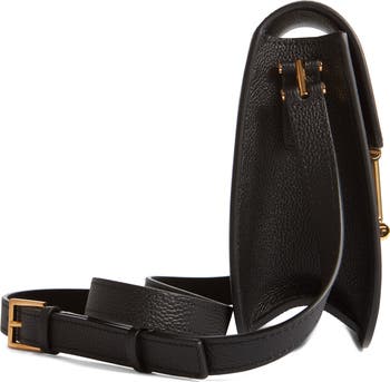 Medium Monarch Leather Hobo Bag