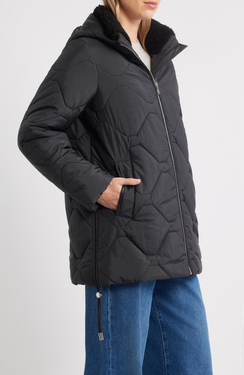 Sam Edelman Onion Quilted Jacket In Black