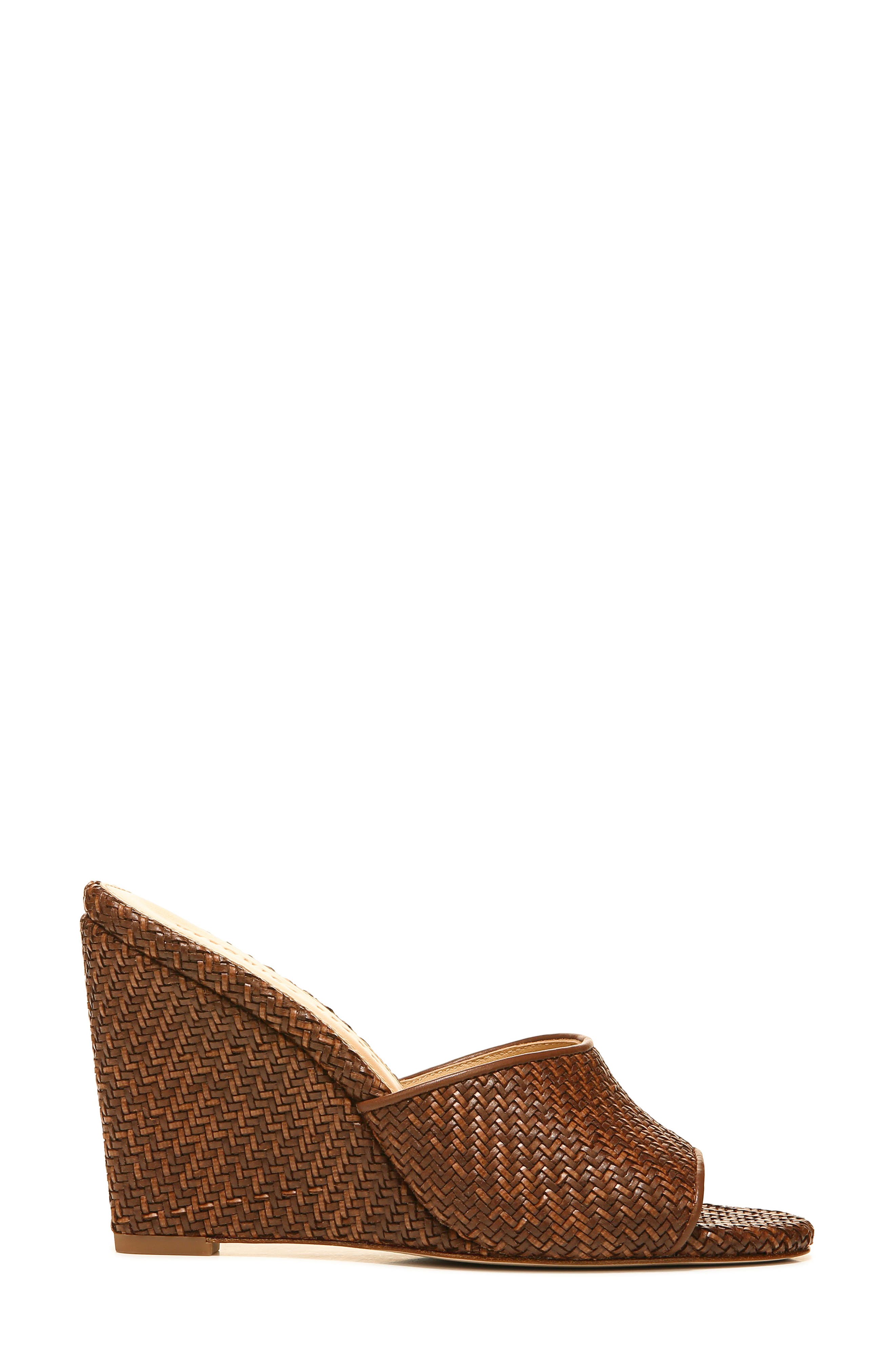 Veronica Beard Dali Woven Platform Wedge Sandal, Alternate, color, 