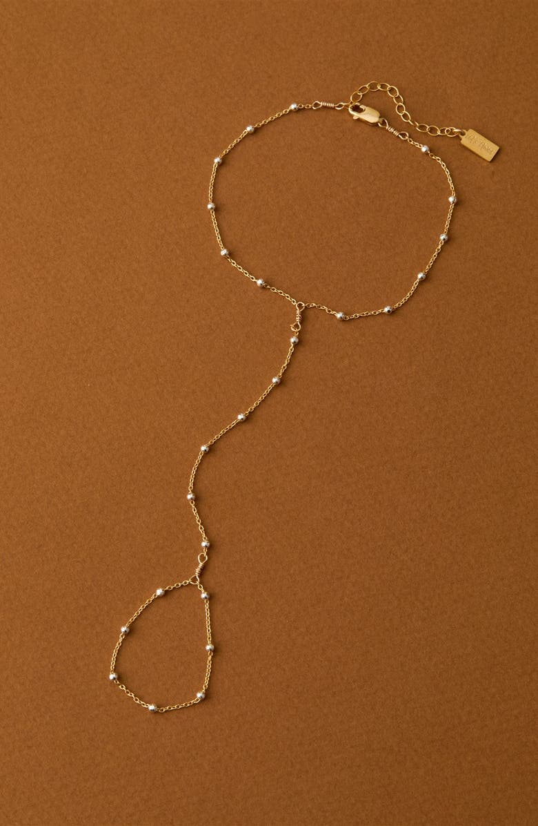 Set & Stones Austen Hand Chain, Alternate, color, Gold