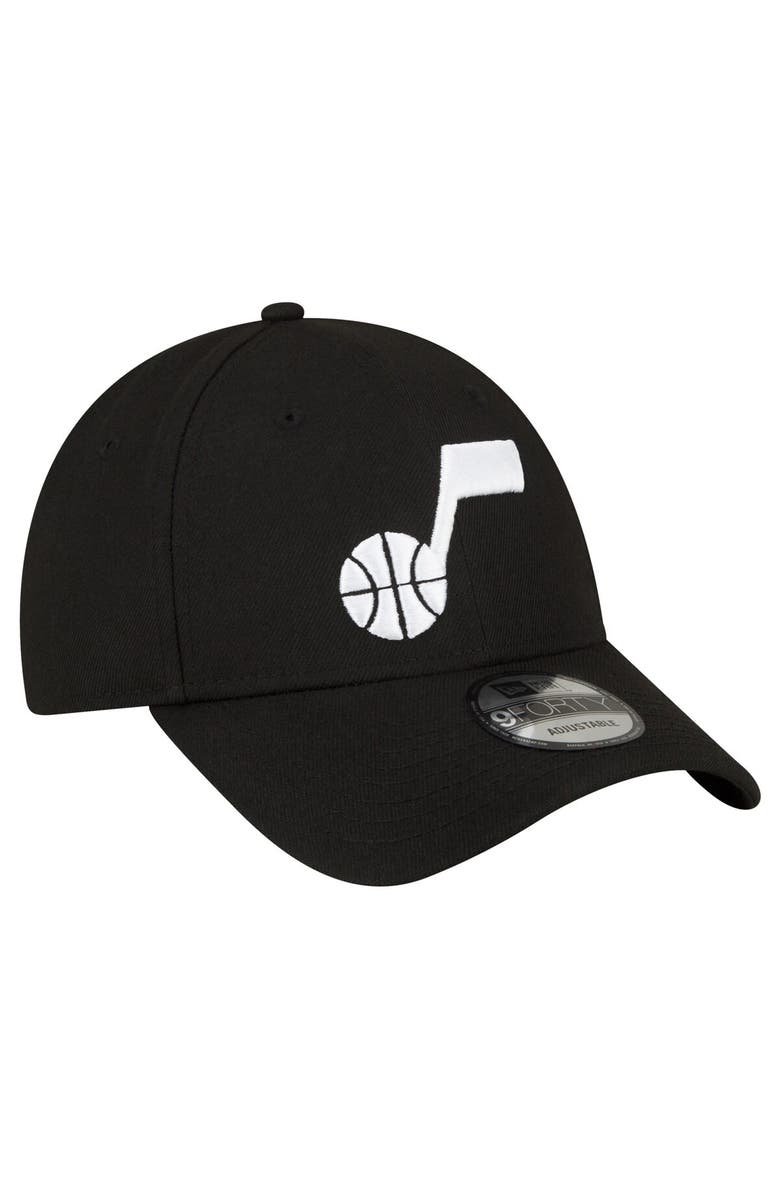 New Era Men's New Era Black Utah Jazz The League 9FORTY Adjustable Hat, Alternate, color,
