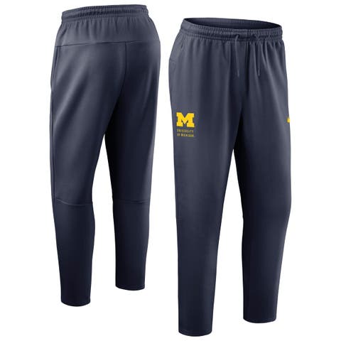 Men's Nike Navy Michigan Wolverines Primary Dri-FIT Taper Pants