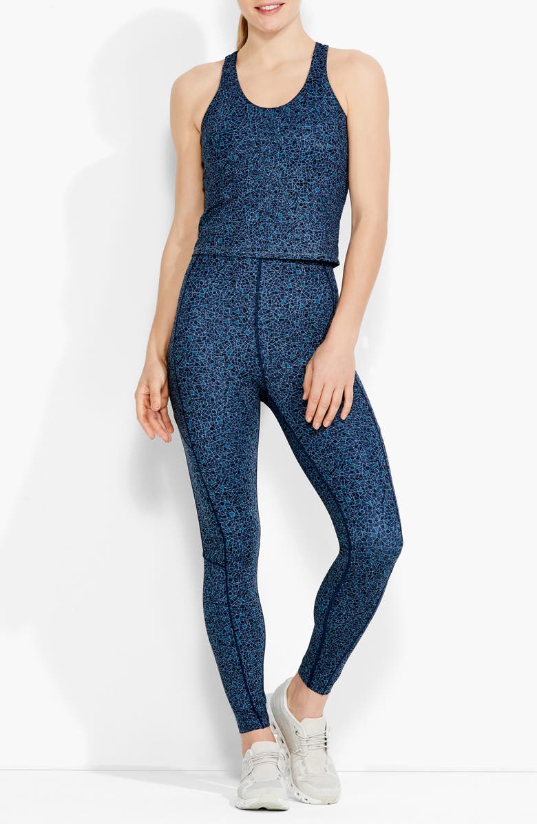 NZ ACTIVE by NIC+ZOE Mosaic Pocket 7/8 Leggings, Alternate, color, 