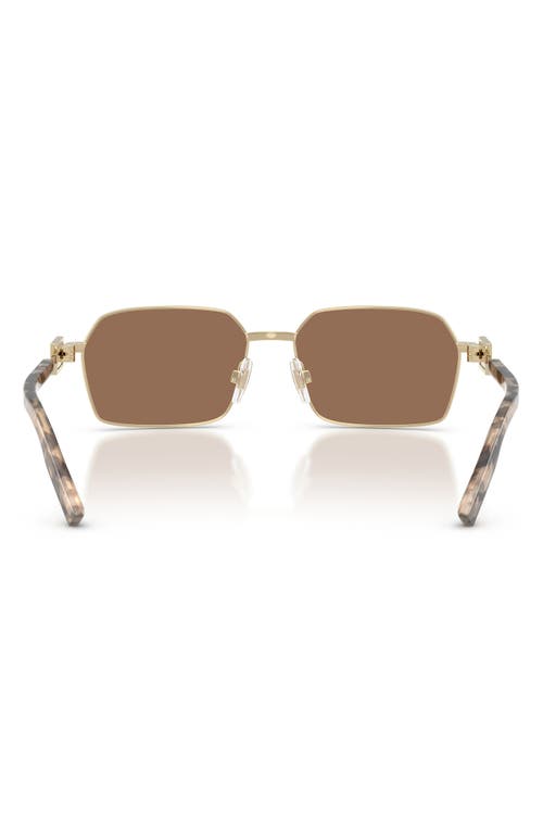 Dolce & Gabbana Dolce&gabbana 56mm Rectangular Sunglasses