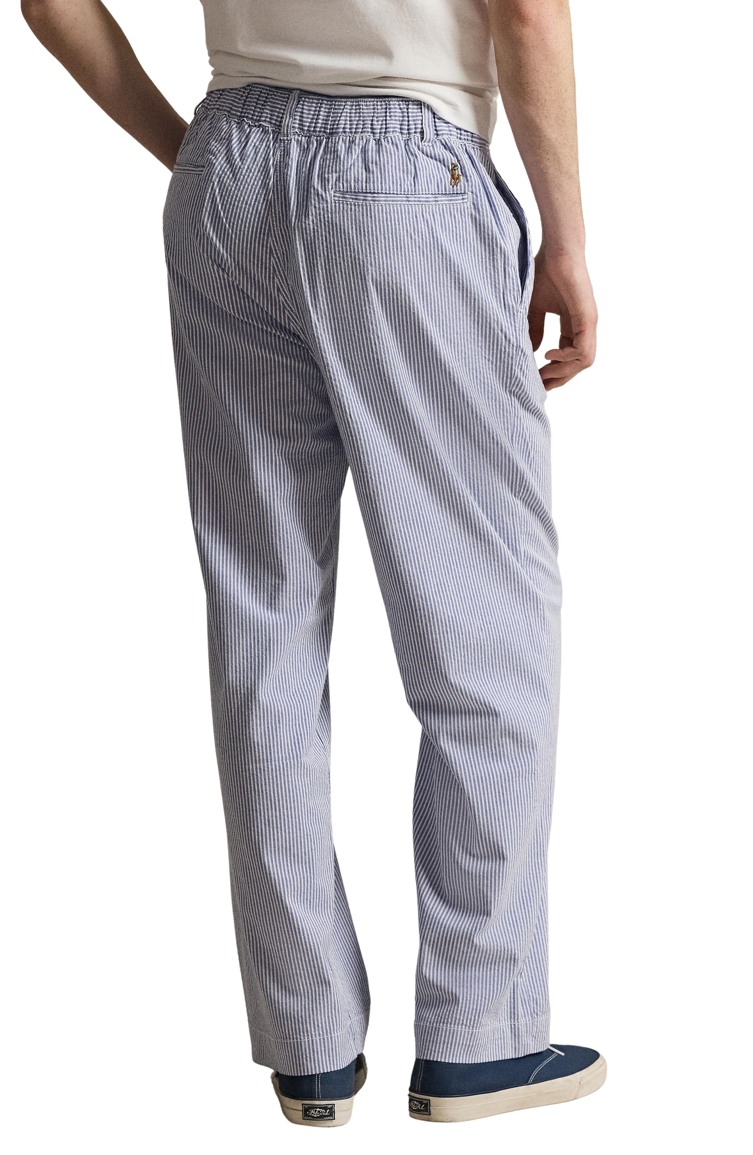 ralph lauren men's classic-fit cotton stretch performance dress pants Shop Ralph Lauren Tan 100% Cotton Pants