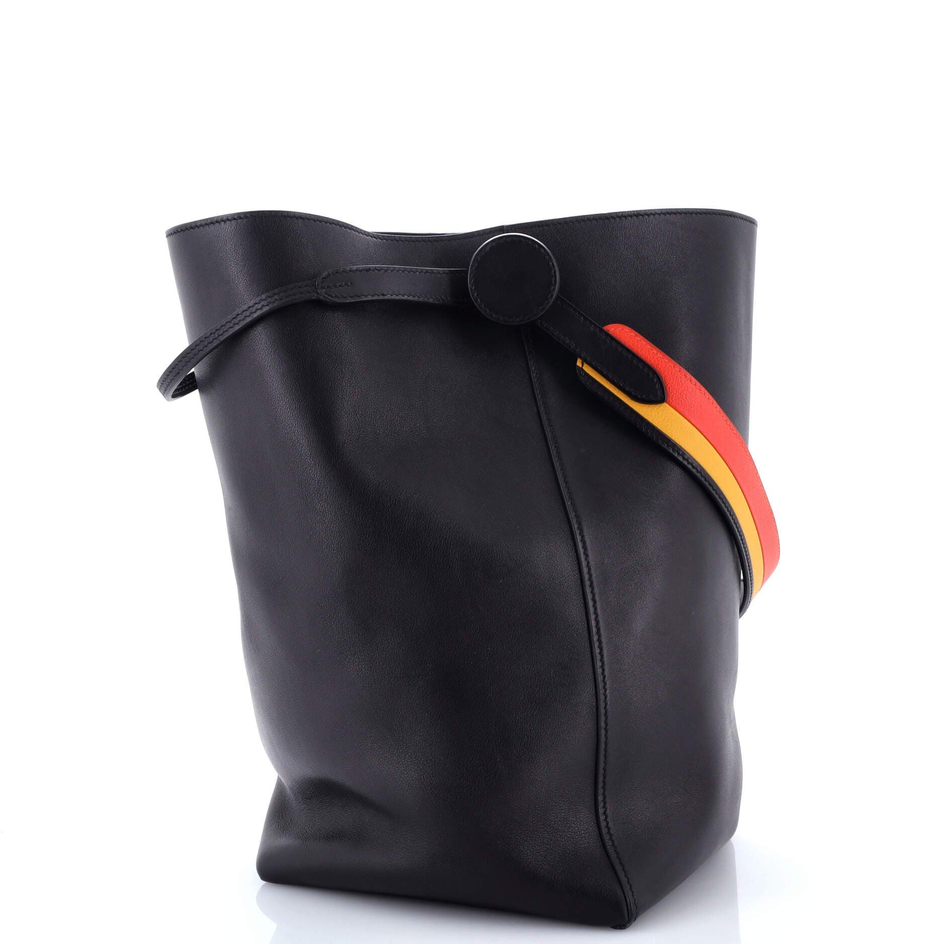 Pre-Owned Hermes Licol Bag Volupto 19, Alternate, color, Noir