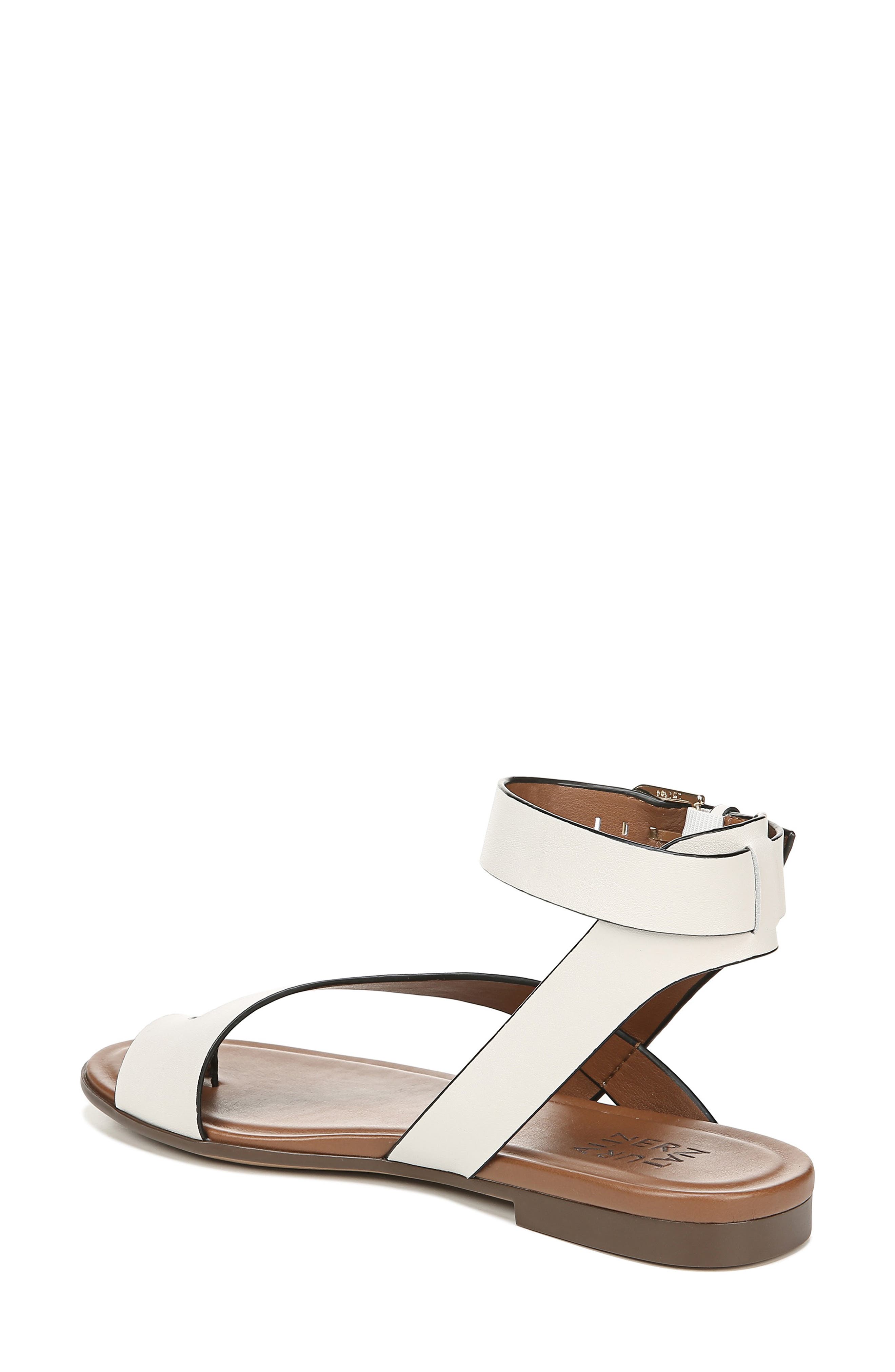Tally Ankle Strap Sandal, Alternate, color, ALABASTER LEATHER