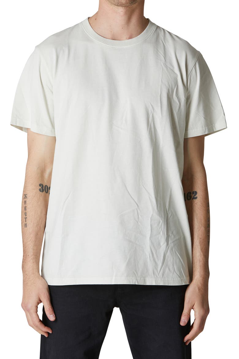 Band Solid Oversize T-Shirt, Main, color, OFF WHITE