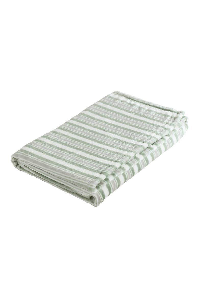 Broken Lines Embossed Reversible Comforter Set, Alternate, color, SEAFOAM