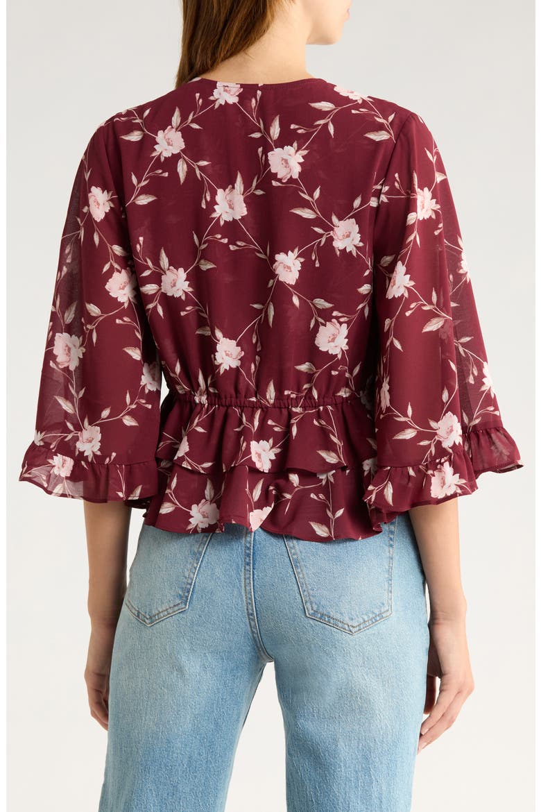 Free Spirit Top, Alternate, color, BURGUNDY LATTICE