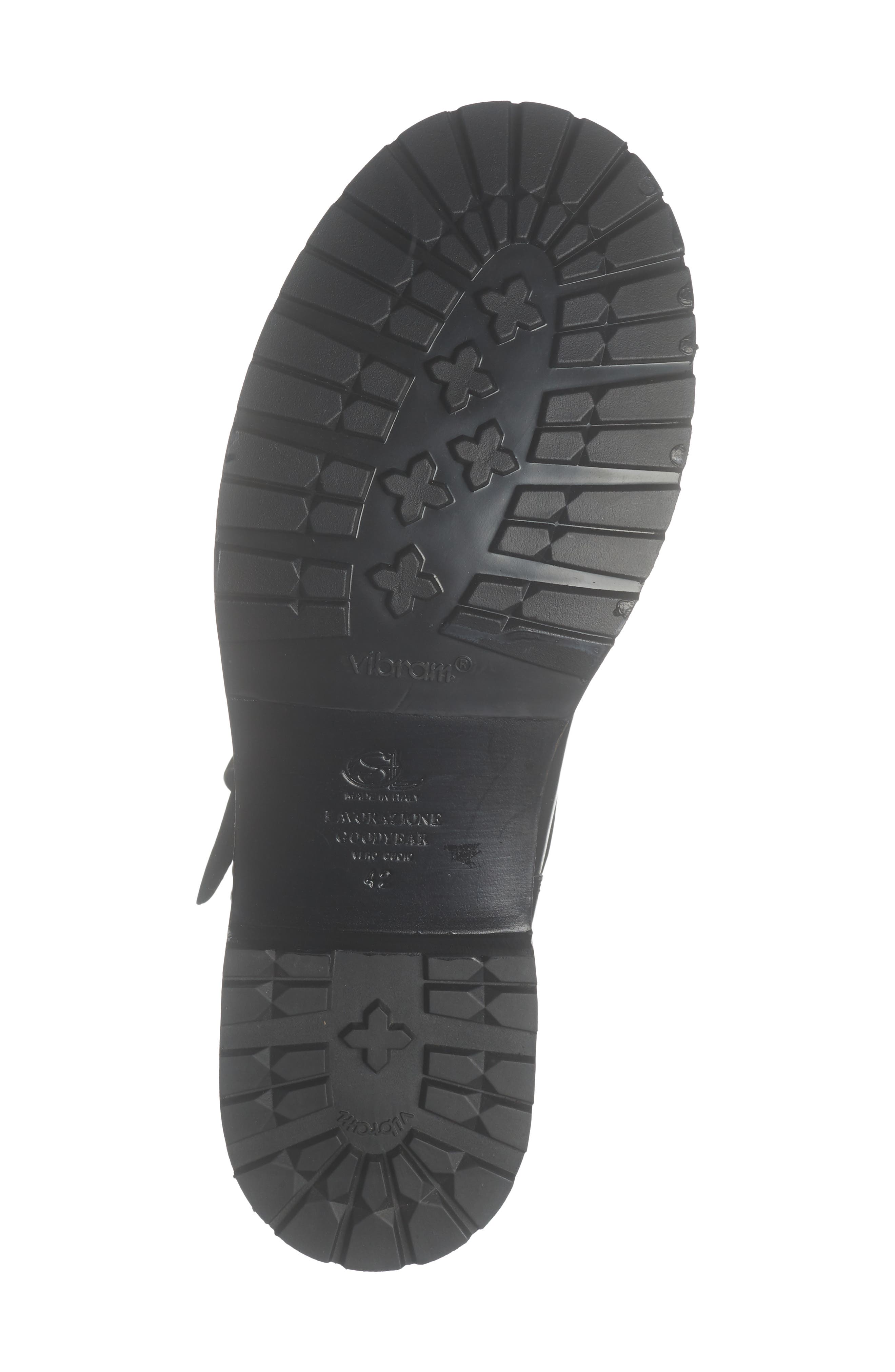 8-Inch Rider Boot, Alternate, color, BLACK LEATHER
