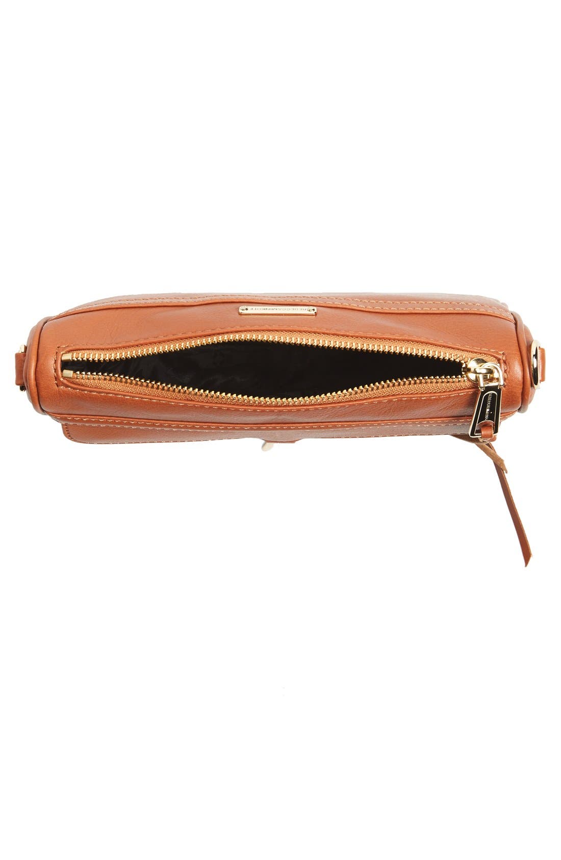 'Mini MAC' Crossbody Bag, Alternate, color, ALMOND