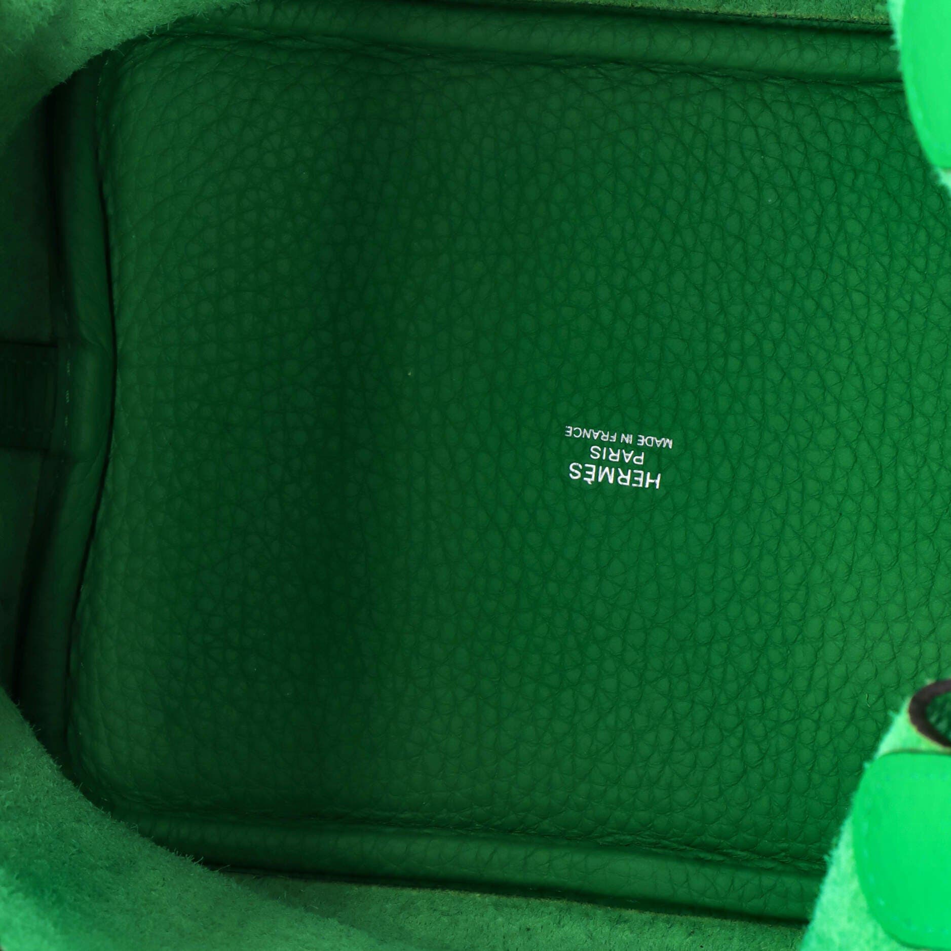 Pre-Owned Hermes Picotin Lock Bag Clemence PM, Alternate, color, Green