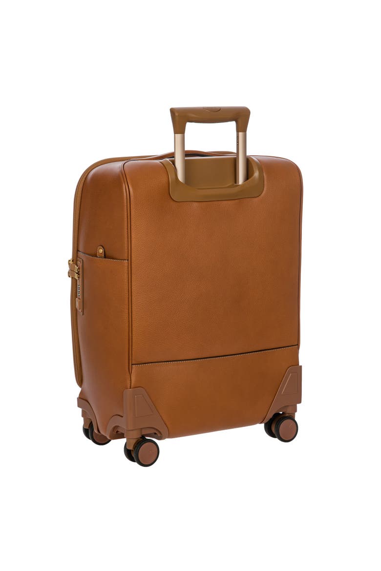 Life Pelle Softside 21" Carry On Spinner Luggage, Alternate, color, Cognac