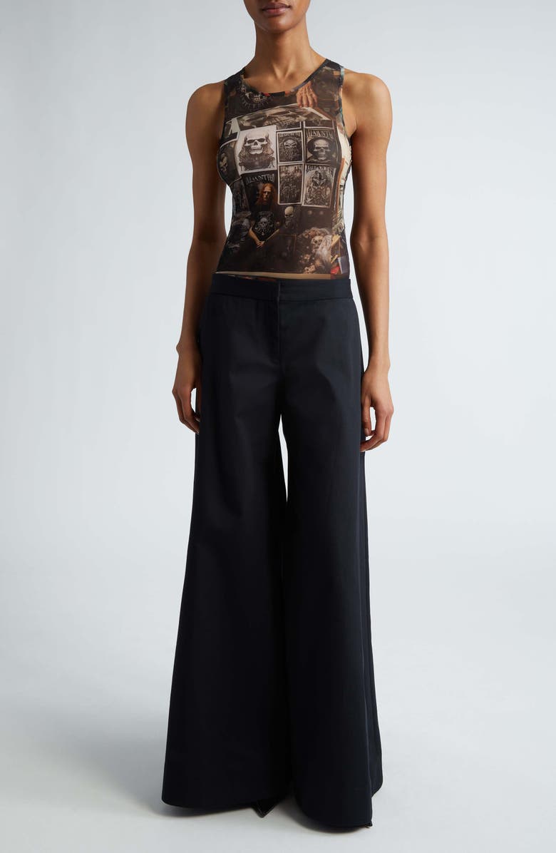 Puppets and Puppets Metal Friends Mesh Racerback Tank, Alternate, color,