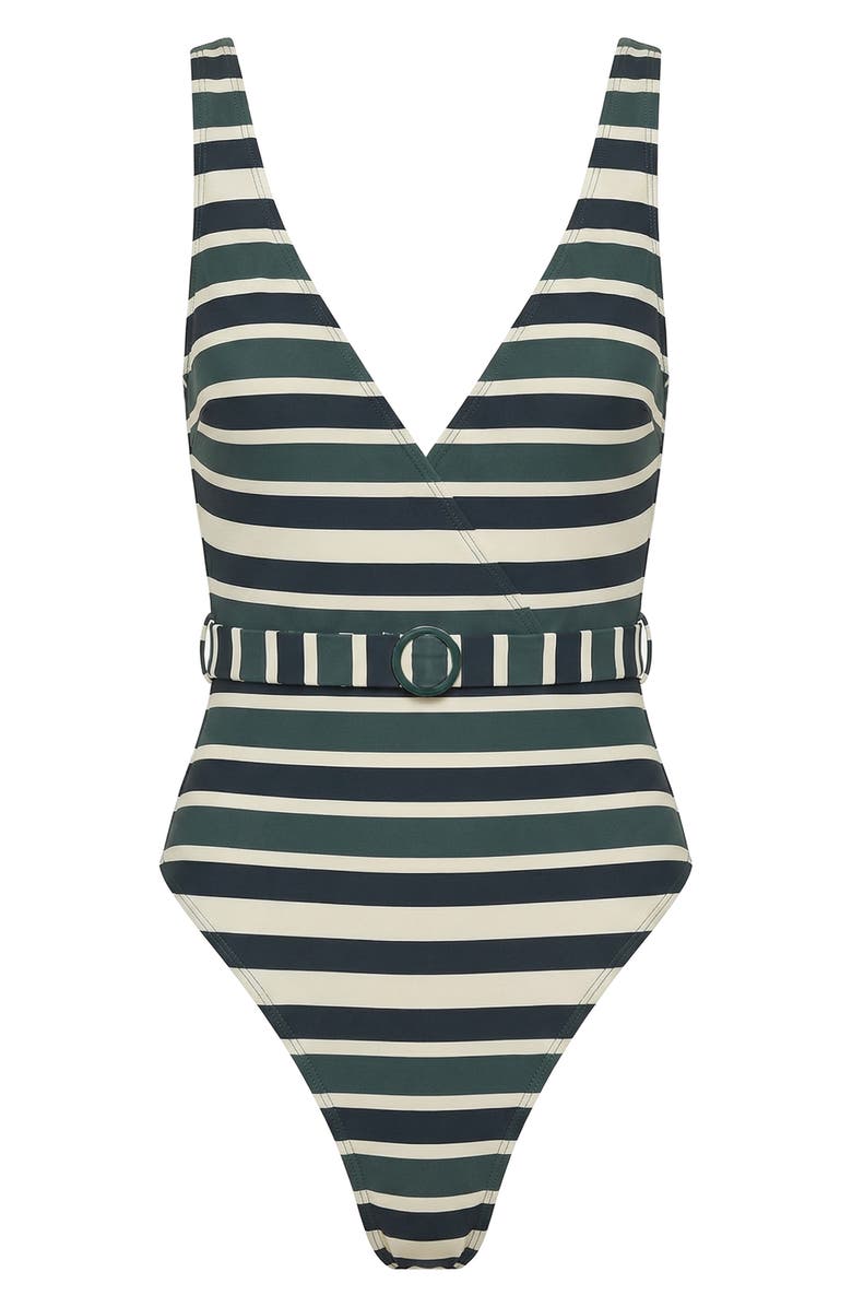 Onia Michelle One-Piece Swimsuit, Main, color, Sea Moss M