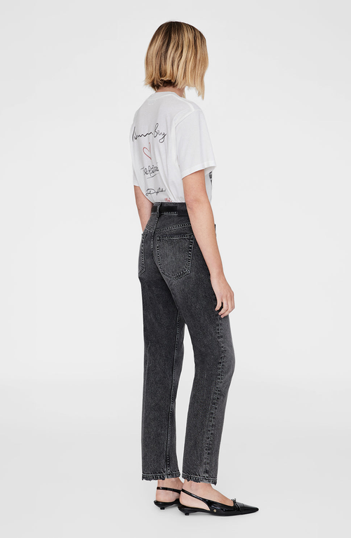 Anine Bing Lili Brigitte Bardot Tee In White