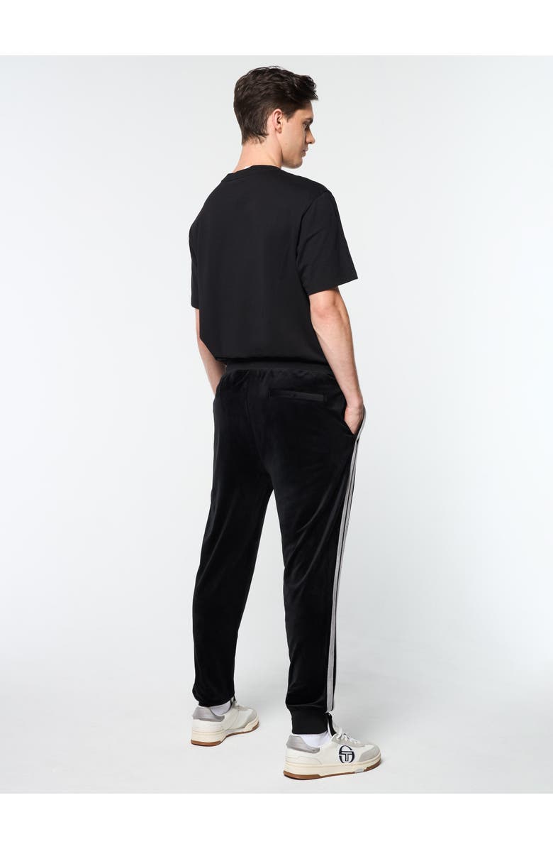 Sergio Tacchini Damarindo Velour Track Pant, Alternate, color, Black Beauty