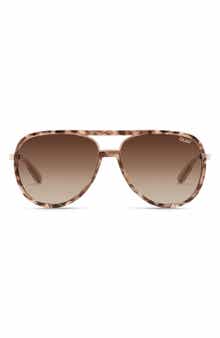 QUAY High Profile 60mm Polarized Aviator Sunglasses