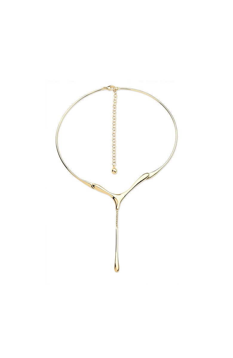 Lucy Quartermaine One Drop Necklace, Main, color, Gold