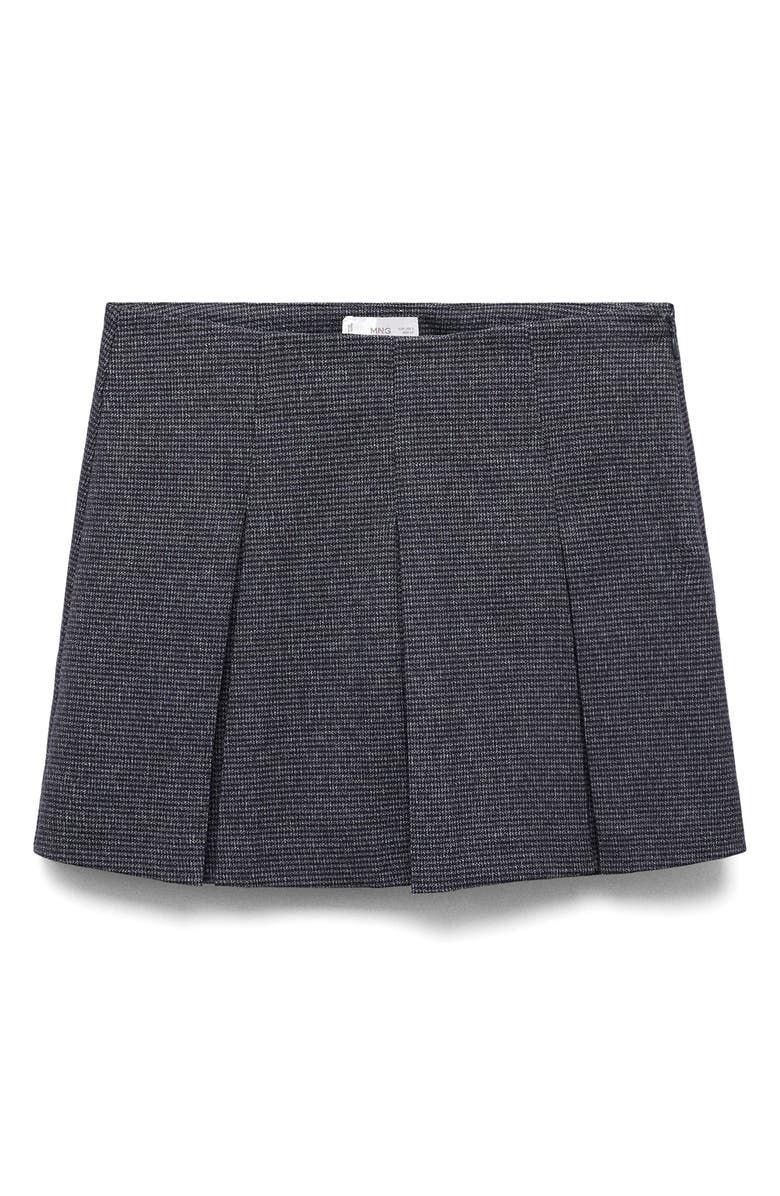 MANGO TEEN Pleated Skort, Alternate, color, Grey
