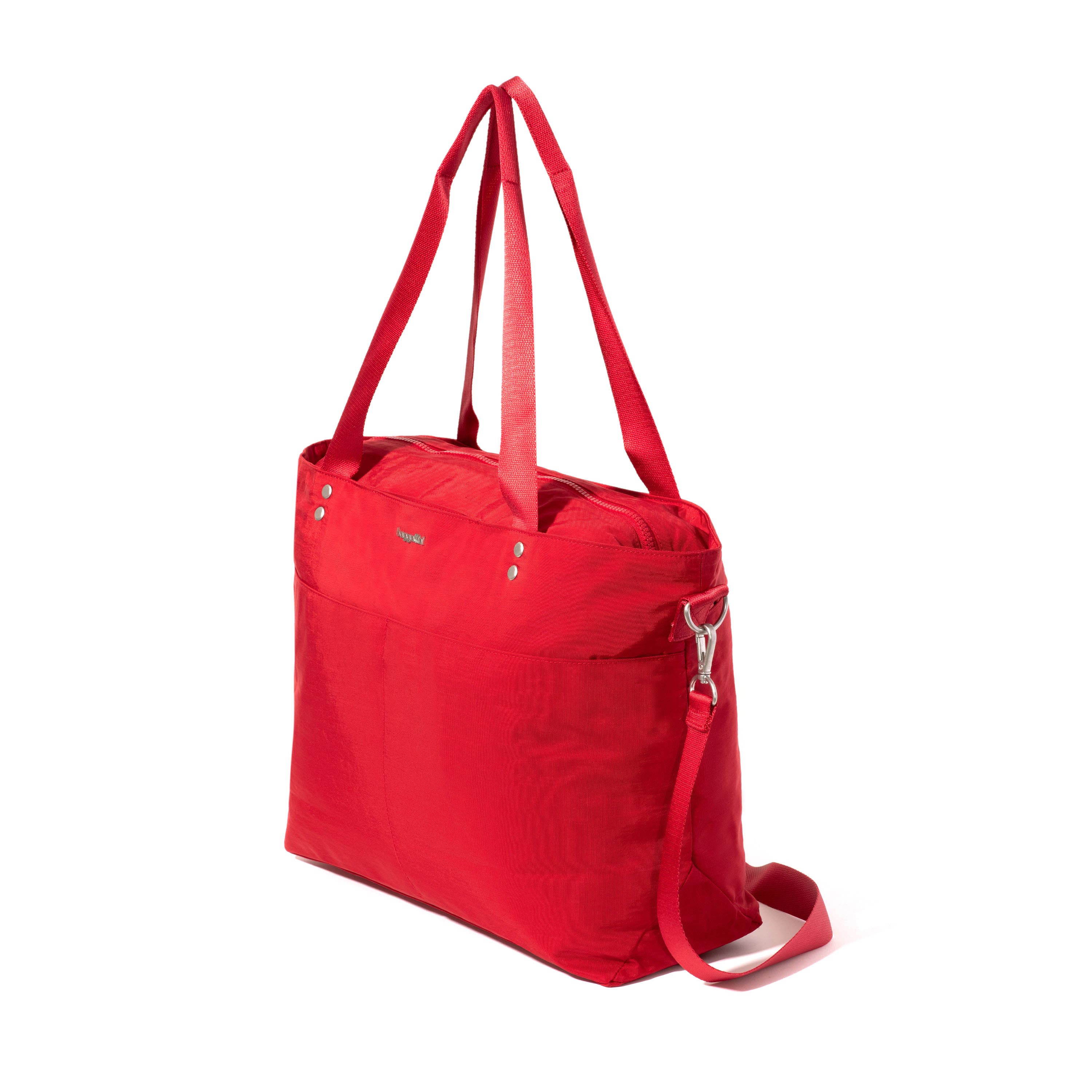 Carryall Laptop Tote Bag, Alternate, color, Crimson Red