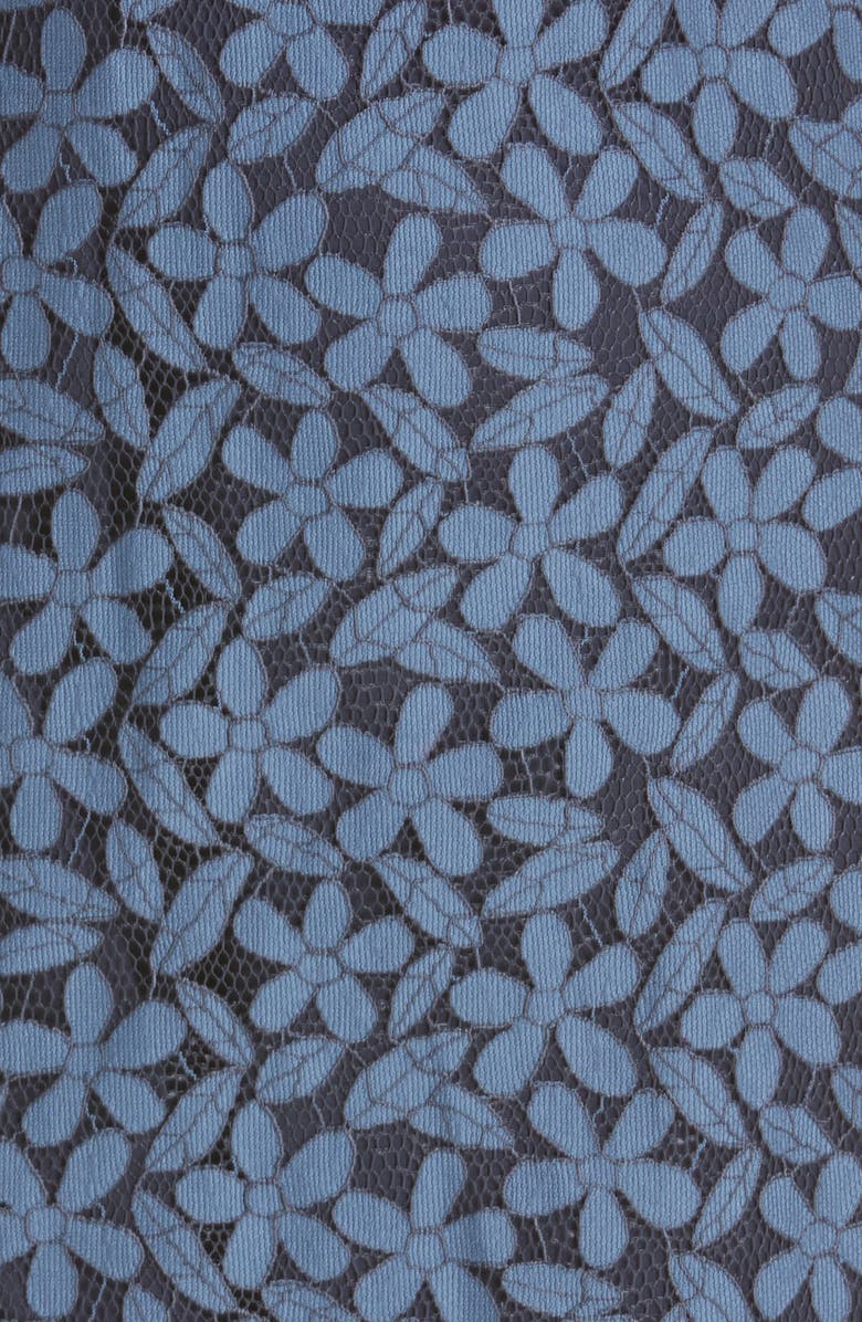 Kate Spade New York flora lace ruffle dress, Alternate, color, 