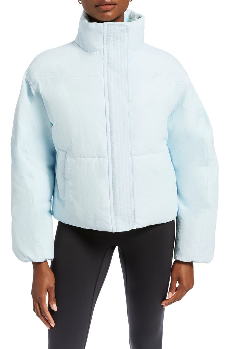 BANDIER Crop Puffer Jacket, Main, color, 