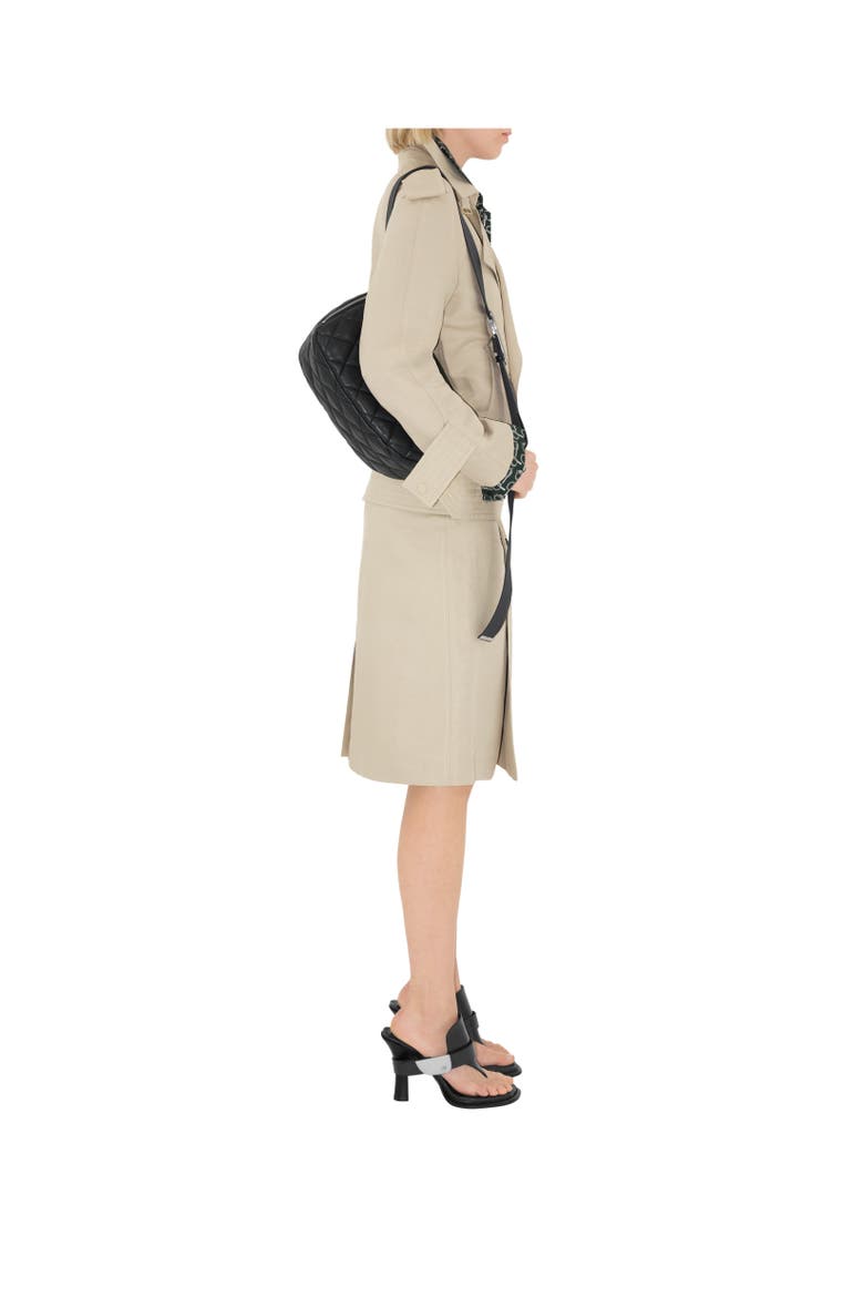 Canvas Trench Jacket, Alternate, color, Oat