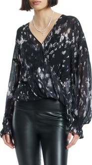 AllSaints Penny Ronnie Long Sleeve High-Low Top