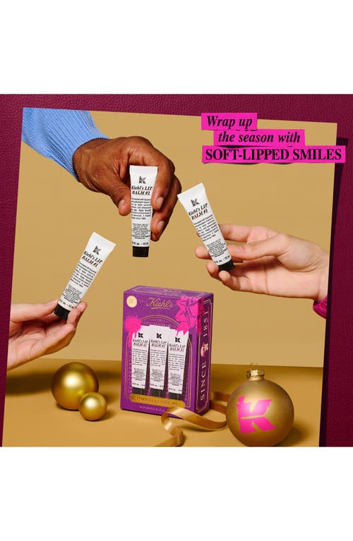 Kiehl's Since 1851 Luscious & Lavish Lips Set $42 Value In Transparent