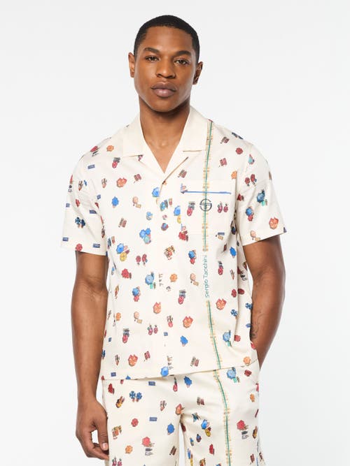 Sergio Tacchini Tosca Cabana Shirt In White