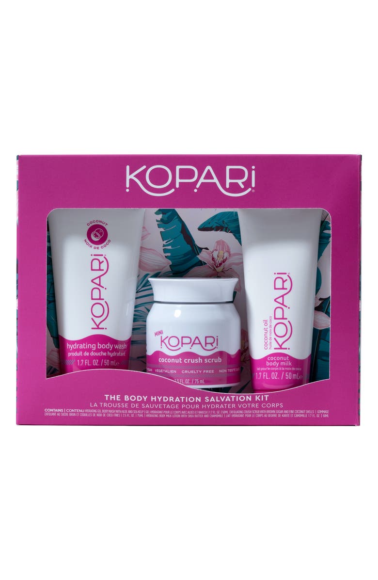 Kopari Body Hydration Salvation Kit USD $36 Value, Main, color,