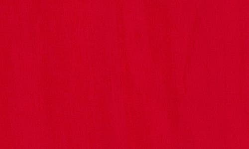 Liverpool Shirred V-neck Top In Red