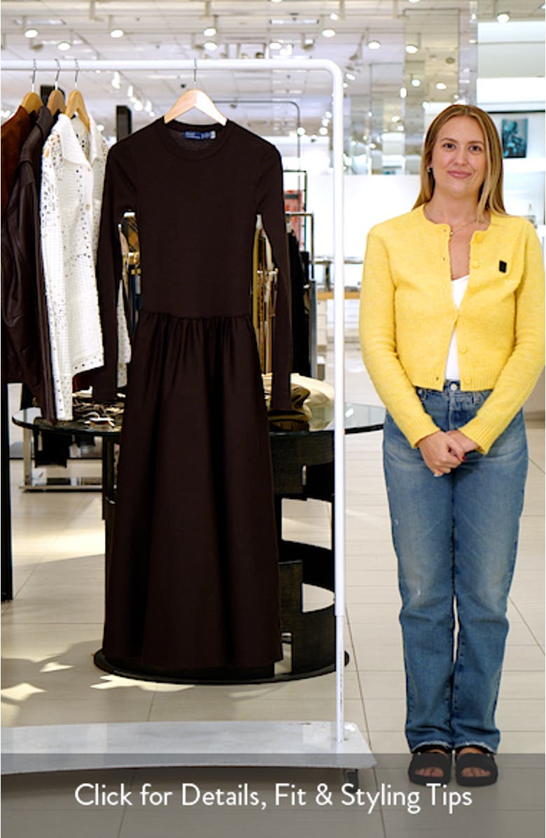 Long Sleeve A-Line Dress, sales video thumbnail