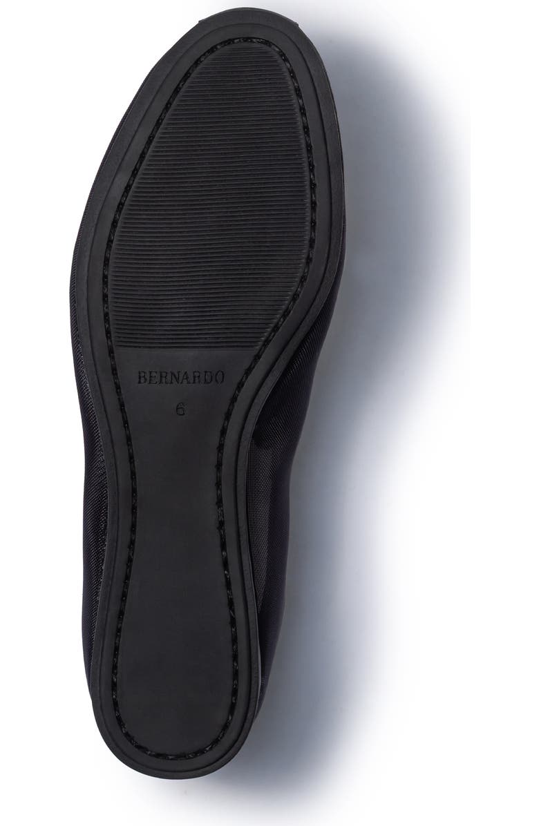 Bernardo Footwear Billie Sneakerina, Alternate, color, Black