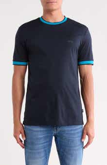 H-Tessler Tipped Mercerized Cotton T-Shirt