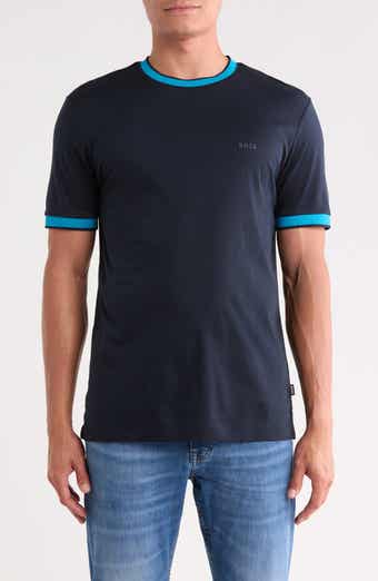 H-Tessler Tipped Mercerized Cotton T-Shirt