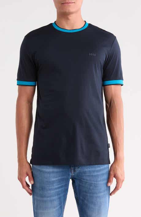 H-Tessler Tipped Mercerized Cotton T-Shirt